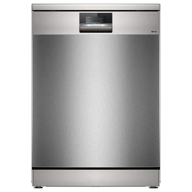 Siemens iQ700 Free Standing Dishwasher, 13 Place Settings, Silver Inox, Model: SN27ZI86DM | 1 Year Warranty