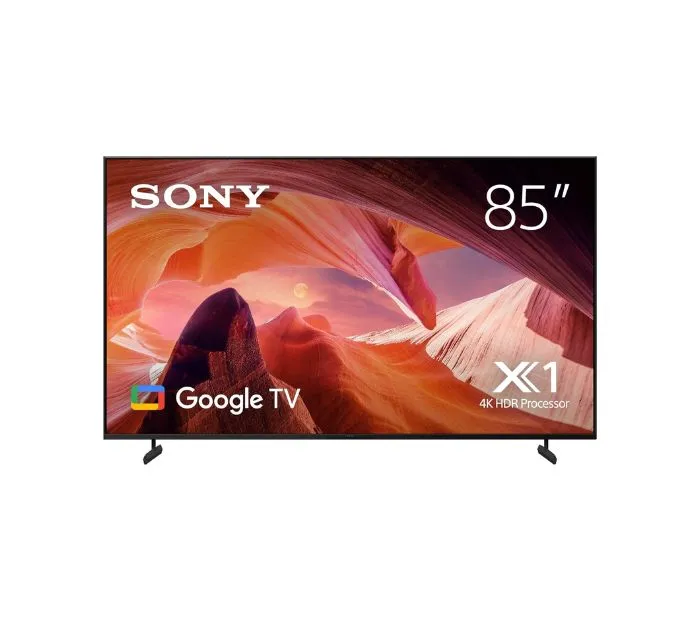 Sony 85 Inch LED 4K UHD Smart Google TV (X80L Series) Black Model KD-85X80L | 1 Year Full Warranty