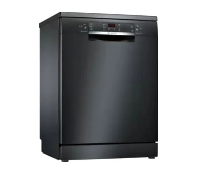 Bosch 60 cm Free-Standing Dishwasher Black Inox Model SMS46NI01B | 1 Year Brand Warranty.