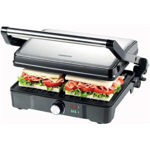 Kenwood Grill 2000W Contact Health Grill Model-HGM31.000SI
