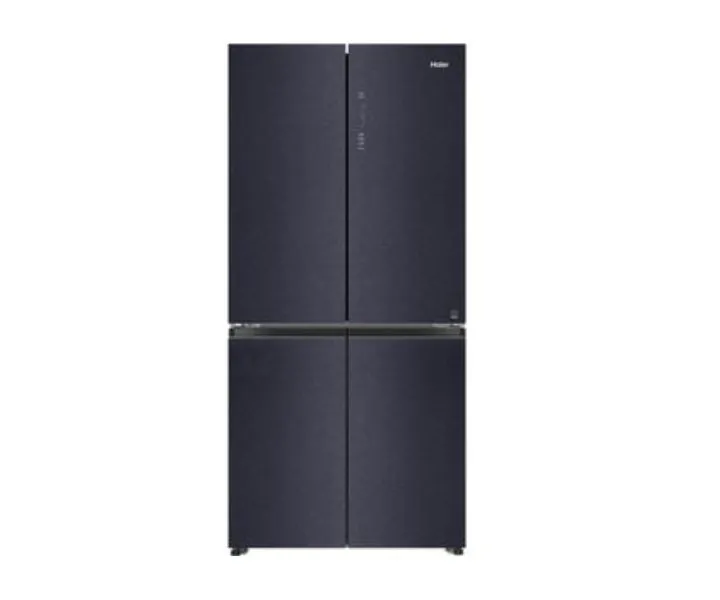 Haier 433 Liter French Door Refrigerator 4 Doors Twin Inverter Gemstone Color Black Model – HRF-525MB – 1 Year Full 5 Years Compressor Warranty.