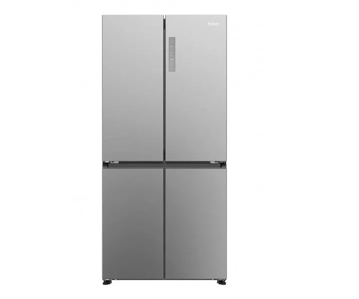 Haier 433 Liter French Door Refrigerator 4 Doors Inverter Color Silver Model – HRF-525SS – 1 Year Full 10 Years Compressor Warranty.