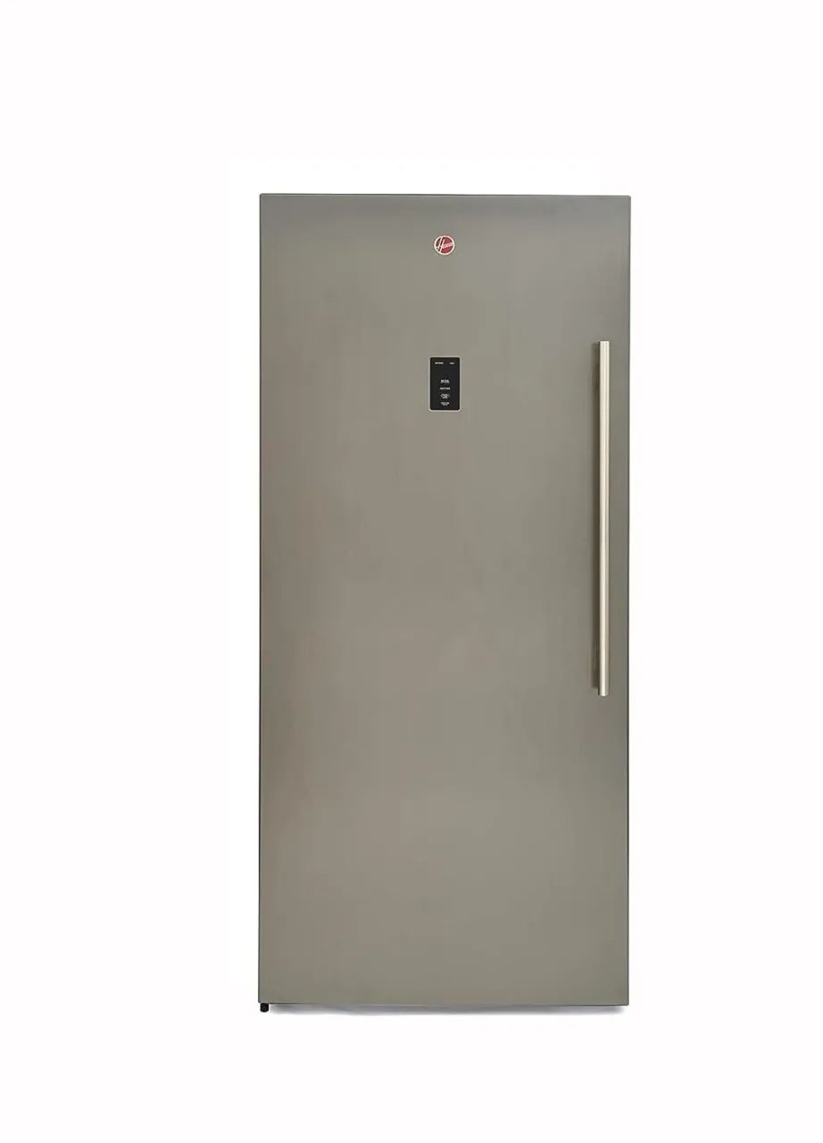 Hoover 767 Liter Upright Freezer Convertible Freezer to Fridge Inverter No Frost Color Silver Model – HSFR-H767-S – 1 Year Full 5 Year Compressor Warranty.
