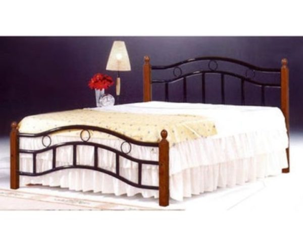 Galaxy Design Wooden Steel Queen Size Bed GDF-5888