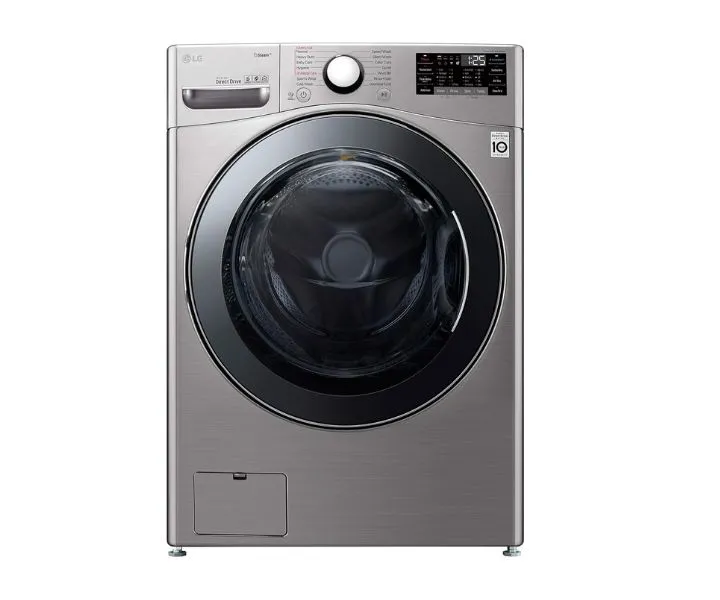 LG 18 Kg Washer 10 Kg Dryer Front Load Washing Machine Turbo Wash Technology Color Silver Model – F18L2CRV2T2 – 1 Year Warranty.