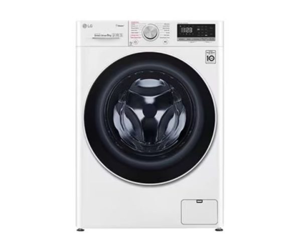 LG Front Load Washing Machine White Model-F4V5RYPOW