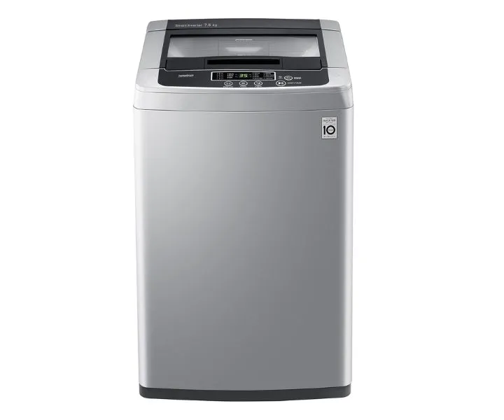 LG 7.5 Kg Top Load Full Automatic Washing Machine Smart Inverter Color Silver Model – T9586NDKVH – 1 Year Warranty.