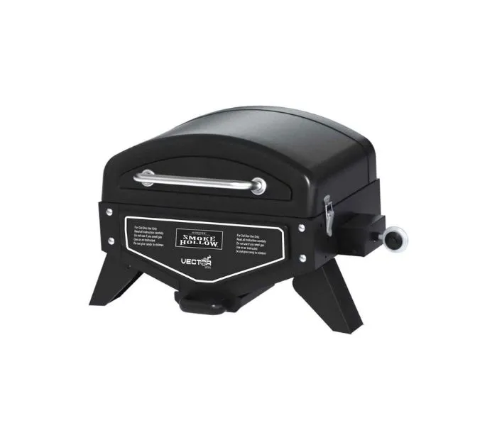 Smoke Hollow Portable Table Top Propane Gas Grill With Warming Rack Color Black Model – VT280B1 – 1 Year Warranty.